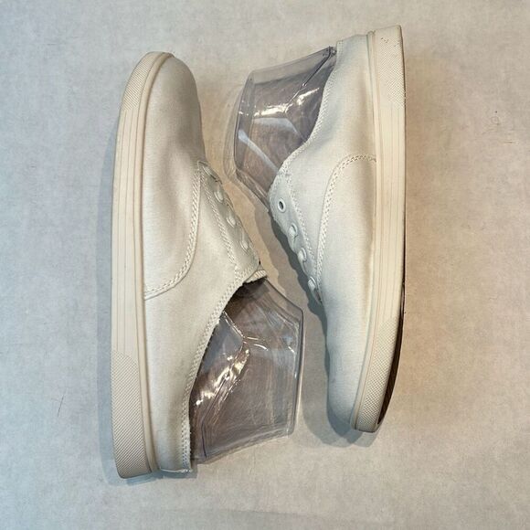 Spenco Orthotic White Canvas Slip On Sneakers Santa Rosa Mules Womens Sz 8.5 - Picture 5 of 10